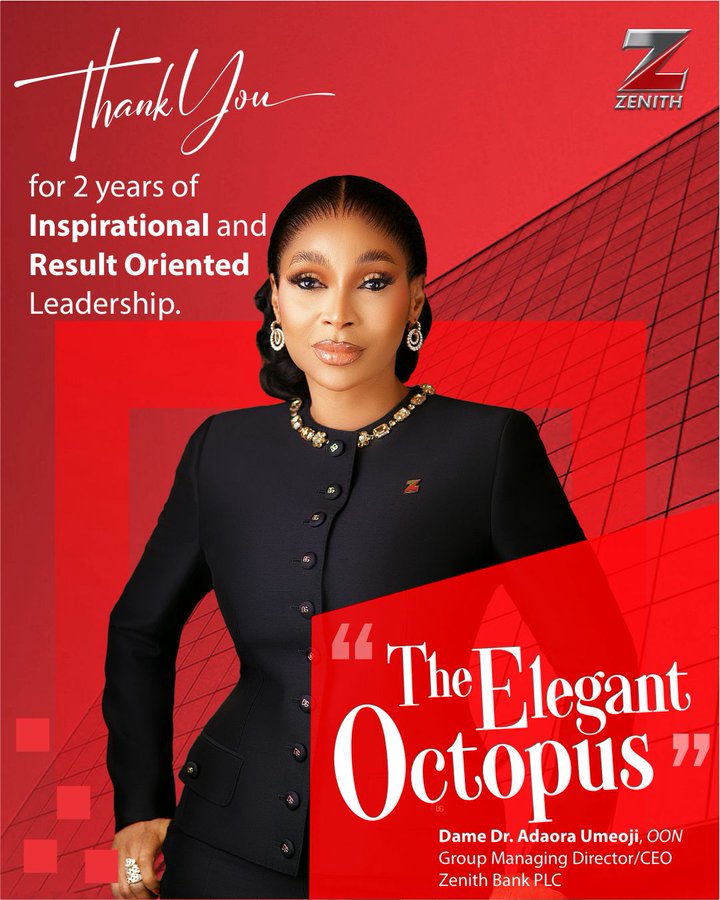 Dr. Adaora Umeoji: Two Years of Transformative Leadership at Zenith Bank