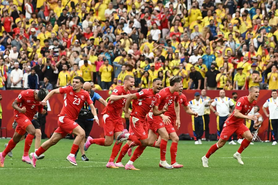 Switzerland Ends Quarter-Final Drought in Thrilling Penalty Shootout Victory Over Colombia