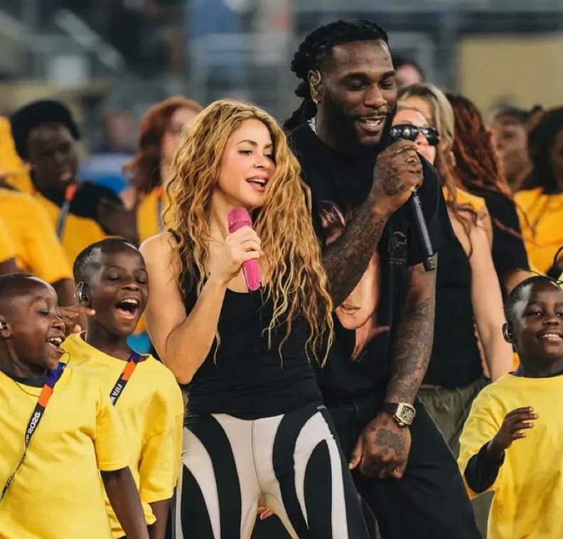 Burna Boy and Shakira’s "Dai Dai" Becomes Highest-Charting World Cup Song of All Time