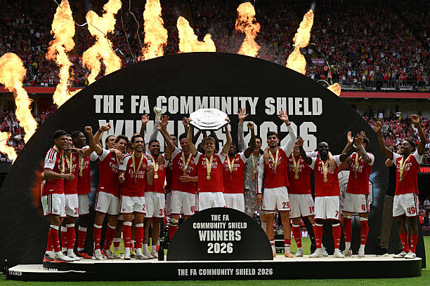 Arsenal Power to 3-0 Community Shield Victory Over Manchester City in Historic Curtain-Raiser