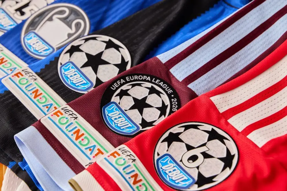 UEFA Champions League Patches For “Debut” Players