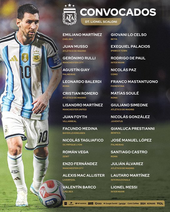 Lionel Messi Included in Argentina Squad for Final International Dance
