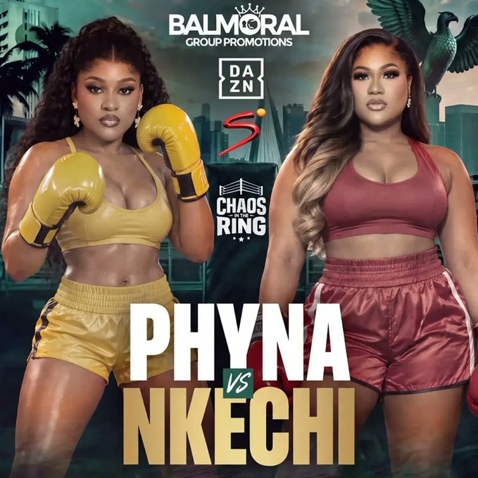Phyna, Nkechi Blessing to Clash in Celebrity Boxing Bout