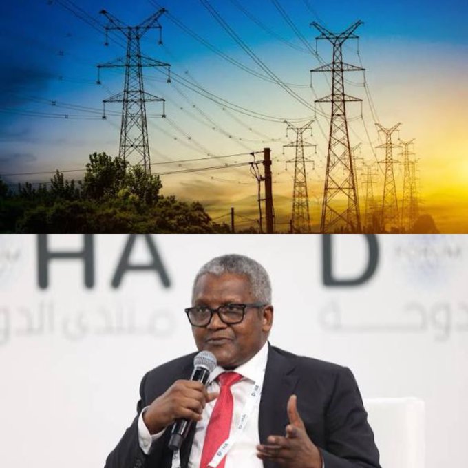 Aliko Dangote says Dangote Group plans to invest over $10 billion in Africa’s power sector.