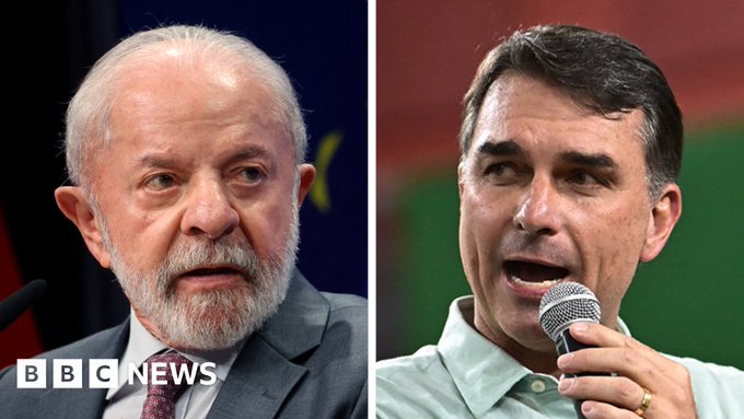 Lula vs Flávio Bolsonaro