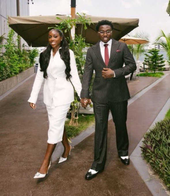 Zlatan Ibile wedding with Davita Lamai