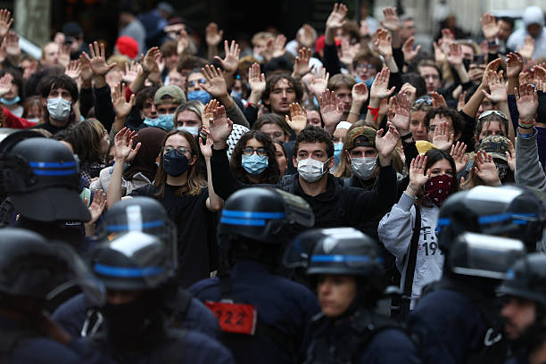 France student protests