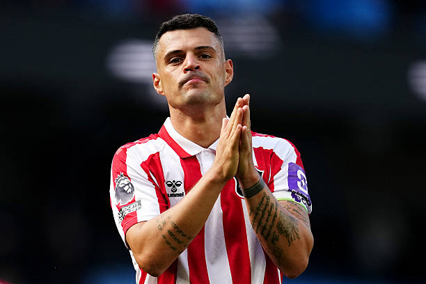 Granit Xhaka suspended fine